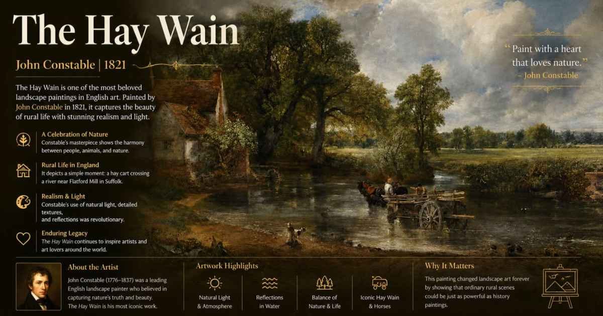 teňňe The Hay Wain by John Constable: The Complete Guide to Britain's Most Famous Landscape (2026)
