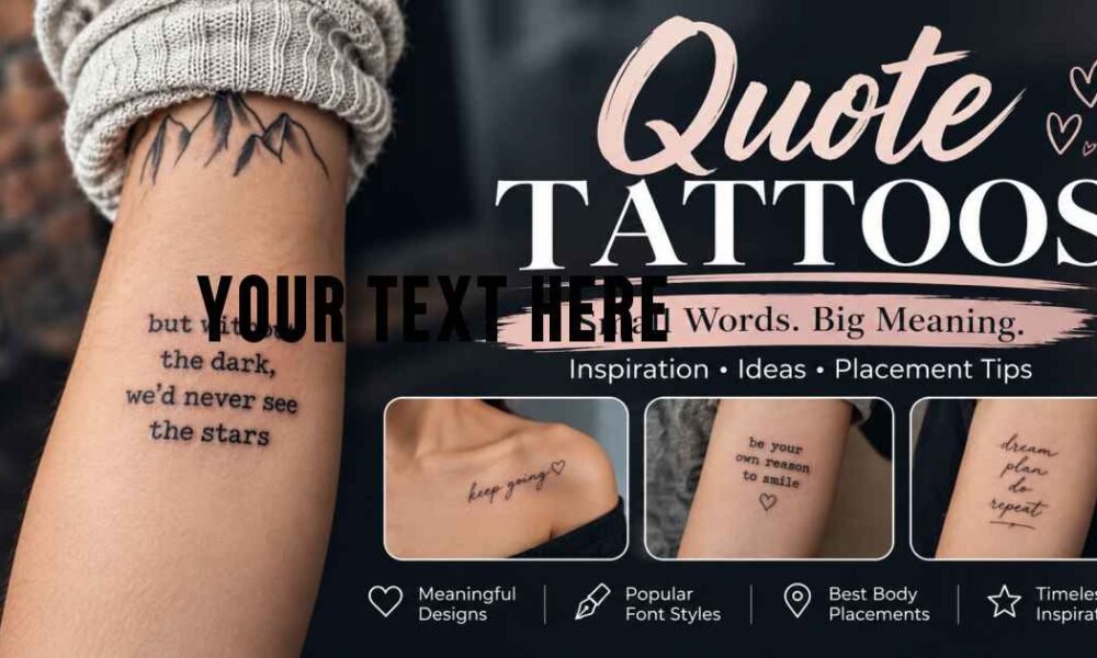 quote tattoos